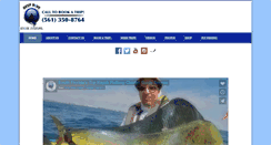 Desktop Screenshot of deepbluekayakfishing.com