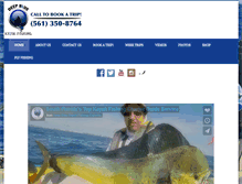 Tablet Screenshot of deepbluekayakfishing.com